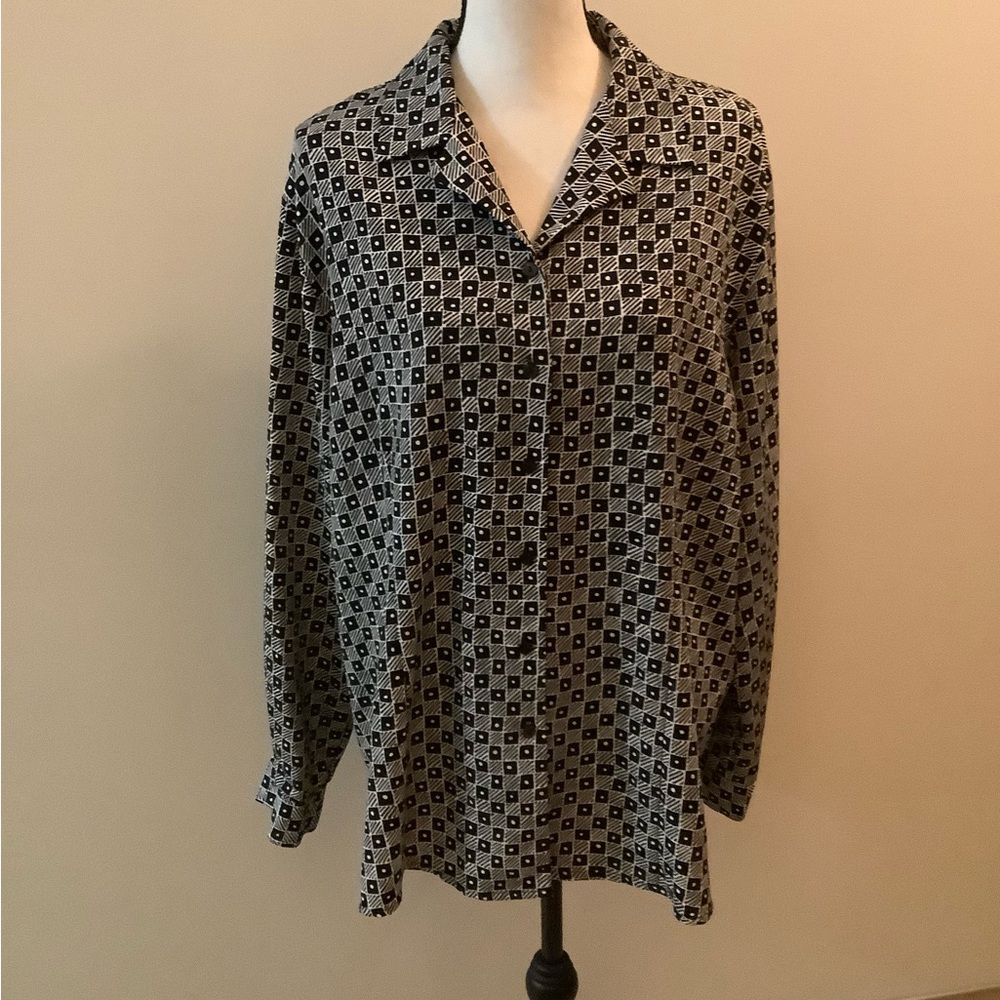 Cute Karen Scott II Blouse_Size 2X